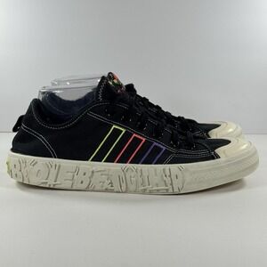 Adidas "Beโ One Together" Nizza x Pride Shoes Sneakers Multicolor Men's Size 9